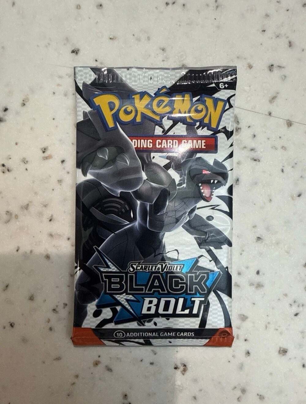 1 x Pokémon TCG: Scarlet & Violet - Black Bolt Booster Pack